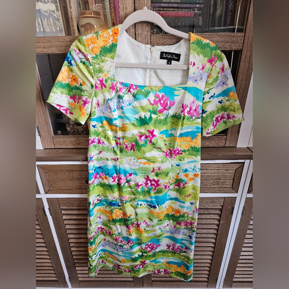 Bright "Easter" dress